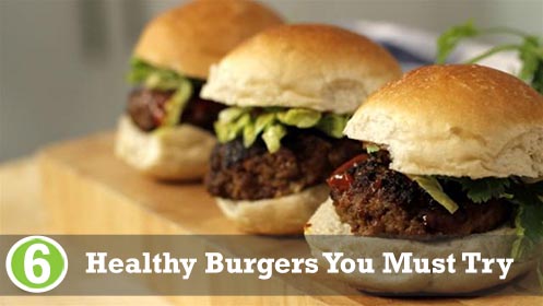 healthy burger recipes