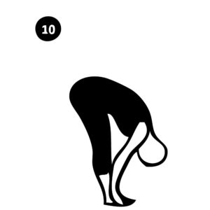 10-intense forward bending pose