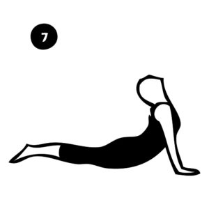 7-cobra pose