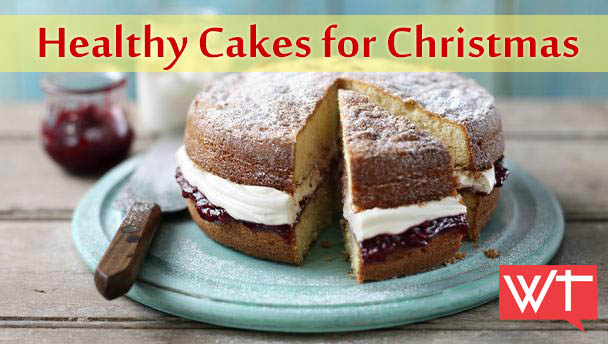healthy cakes for christmas
