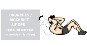 How To Do Crunches / Jackknife Situps