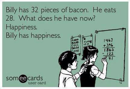 bacon and happiness