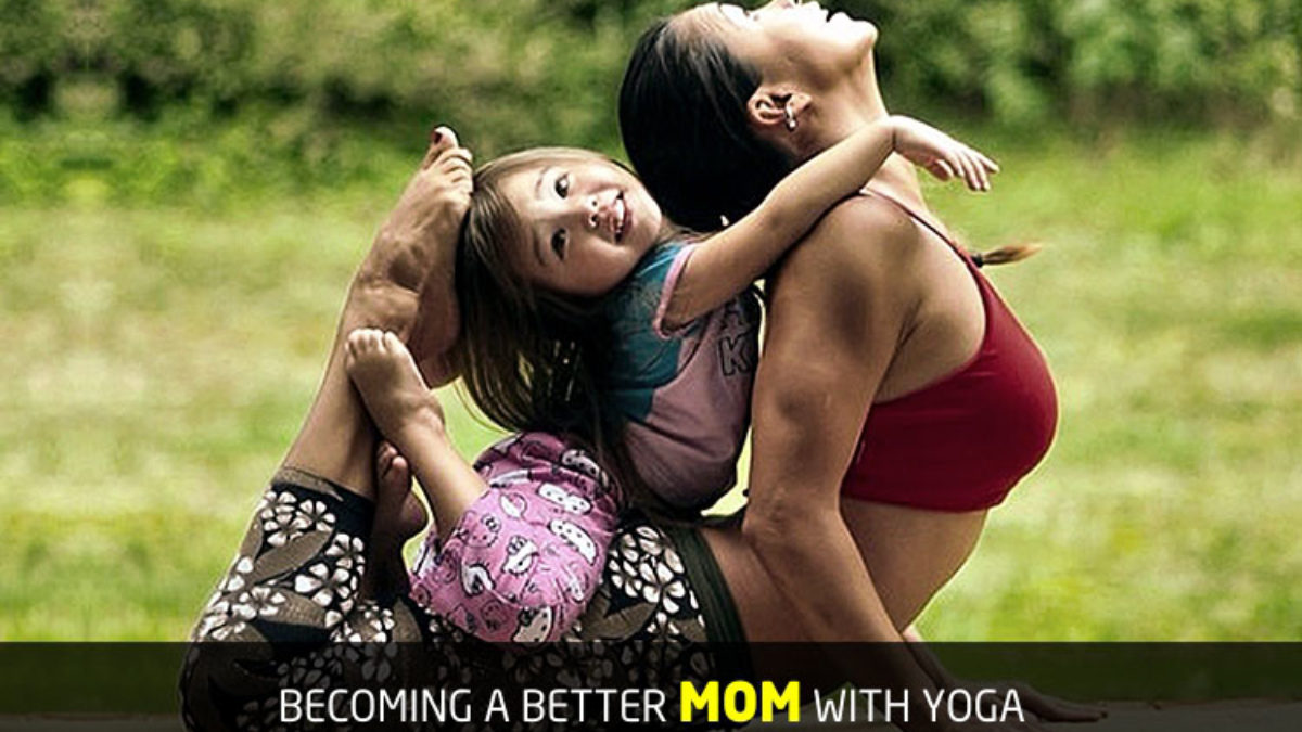 Mother and daughter doing yoga exercises Stock Photo by ©SvetlanaFedoseeva  110396218