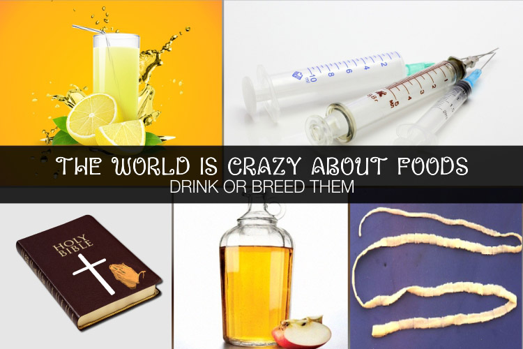 The world is crazy about foods