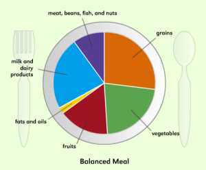 balanced meal