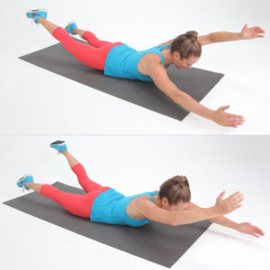 Home Workouts: The Swim Exercise for Women