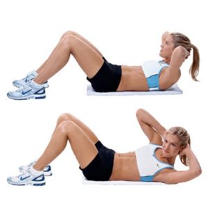 oblique crunches