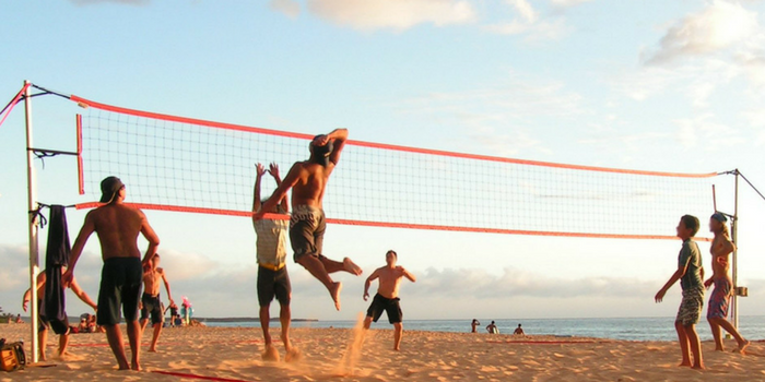 Beach volleyball